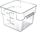 CFS 10724AF07 StorPlus Square Container Only, Polycarbonate, 12 quart, Purple