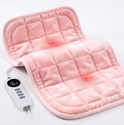 Weighted Heating Pad with Massage