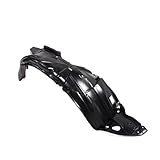 CarPartsDepot, Front Passenger Right Side Fender Liner Splash Shield Plastic RH, 378-20235-12 HO1251106 74101SVAA00