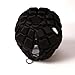 BARNETT Heat Pro Helmet Black XL Soft Shell Flag Football Helmet 7v7 Rugby Helmet Scrum Cap Soccer Padded Headgear Adjustable Head Protector for Youth Kids Adults
