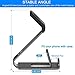 Apple Watch Stand, Mercase Aluminum NightStand iWatch &iPhone Universal Desktop Stand Holder Charging Station for iWatch Series SE/6/5/4/3/2/1,iPhone 11/11Pro/11Max/Xs/X Max/XR/X/8/8Plus-Space Gray