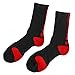 Ehdching 4 Pack Men's Dri-Fit Cushion Basketball Athletic Sport Peformance Crew Socks (4 Pair, Style 1)