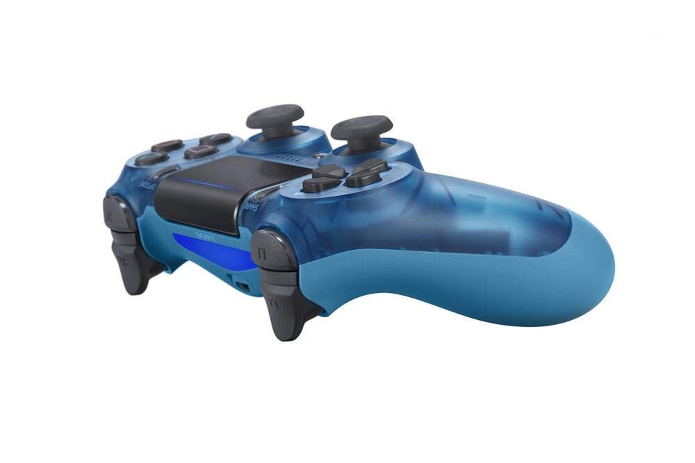 blue clear ps4 controller
