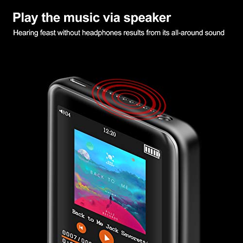 MP3 Player, Searick 16G MP3 Player with Bluetooth 4.2, 2.4" LCD Portable HiFi Lossless Sound