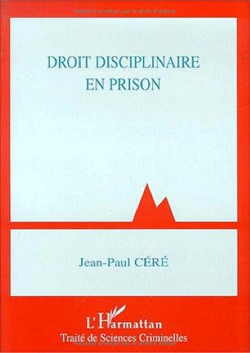 Droit disciplinaire en prison