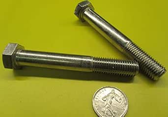 Amazon.com: Metric 18-8 Stainless Steel Hex Head Bolts, Partially