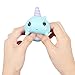 Mochi Squishy, TopTops 16PCS Mini Kawaii Animal Squishies Slow Rising 3D Soft Stretchy Animals Cat Panda with Blue Whale Cartoon Squeeze Seals Healing.. (17pcs)