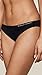 Calvin Klein Underwear Women's Pure Seamless Bikini 3 Pack, Black/White/Bare, Medium