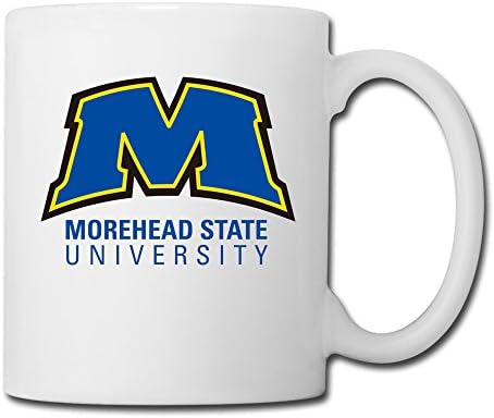 White Morehead State University Sab04Fl Ceramic Mug Cup 11oz Unisex Printed On Both Sides