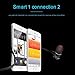 Bluetooth Headphones, Magnetic Wireless Earbuds, Bluetooth Sports Earphones Headsets Earpieces Microphone Noise (Black)thumb 3