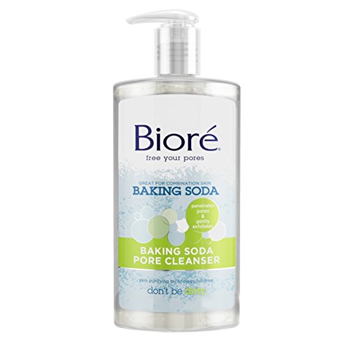 biore daily baking soda liquid cleanser for combination skin
