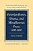 Victorian Poetry, Drama, and Miscellaneous Prose 1832-1890 (Oxford History of English Literature)