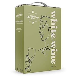 Amazon-Marke – Compass Road Weißwein Weißburgunder, Deutschland (Bag in Box), 5L