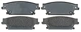 ACDelco 17D1020C Professional Durastop Ceramic Rear Disc Brake Pad Set