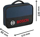 Bosch Small Tool Carry Bag Nylon Impact Resistant Storage Organizer 310mm view 4
