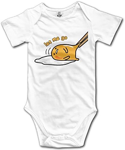 Yudou Gudetama Let Me Go Baby Bodysuits Unisex Short Sleeves
