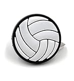 Croc Volleyball Charms for Crocs and Jibbitz Bracelets (White)