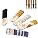 20 Chair Feet Sock - Furniture Feet Covers Caps Pads - Flexible Anti Scratch Knitted Wool Chair Leg Floor Protectors - Cute Cat Paw Design, 5 Different Colors in 1 Pack