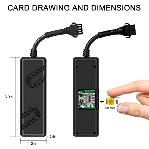ENGERWALL 2020 New Upgraded GPS Tracker for Vehicles Mini Hiden Real-Time Car GPS Tracker 9-90V Anti Lost Tracking Device for Managing Fleet/Car/Truck/Taxi/Motorcycle/RV/Bus(Lifetime Free Platform)