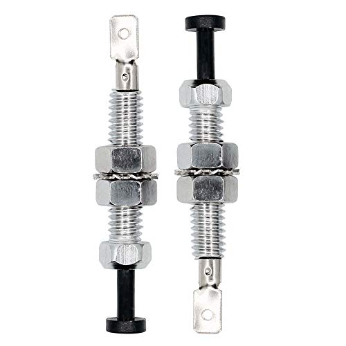 RKURCK Car Hood Door Pin Switch Adjustable Bonnet Alarm Security Light Hood Screw Universal for Car Auto Trunk Engine 2Pcs