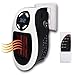 Mini Space Heater with Adjustable Timer Digital Display, Plug in Heater Electric Heater for Home and Office Ceramic Small Heater with Thermostat, 500W