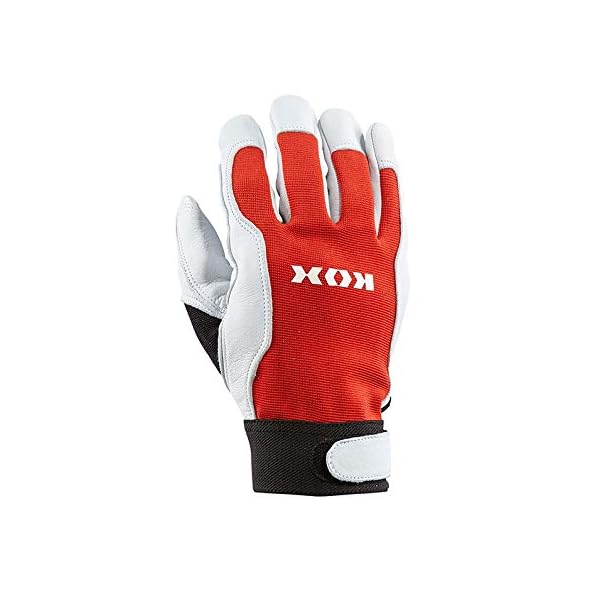 Seiz KOX Arbeitshandschuhe / Forsthandschuhe Grip Rot Gr. Gr. 10 – Bild 3