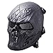 Outgeek Airsoft Mask Scary Skull Outdoor Full Face Mask Mesh Eye Protection Mask