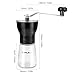 SimpleTaste Hand-Crank Coffee Grinder with Ceramic Burr - Manual coffee Mill with Adjustable Coarseness Screw