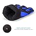 INBIKE Men's Winter Cold Weather Thermal Windproof Gel Bike Gloves Blue X-Large