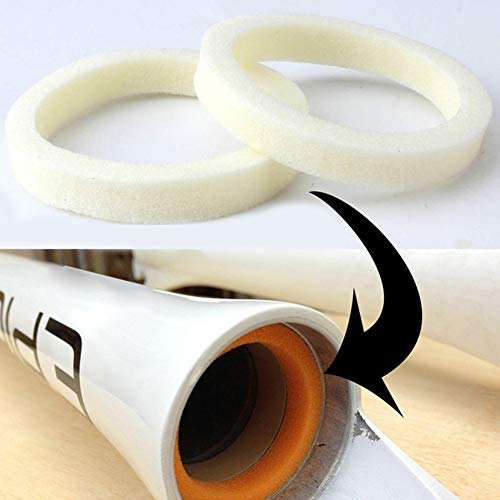 2Pcs Road Bike Bicycle Front Fork Lubrication Sponge Rings Seal Oil Washer - Thumbnail 3