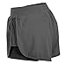 EDENCOMERS Women Workout Running Shorts,Active Yoga Gym Sport Shorts with Liner 2 in 1
