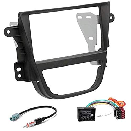 Sound-way - 2 DIN double in dash car stereo fitting kit fascia adapter for BUICK Encore OPEL Vauxhall Mokka 2012-2016 - KA11-494