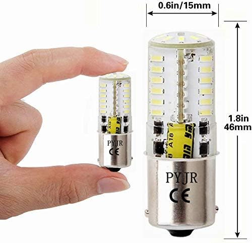 P21W 1156 Ba15S 12V 5W Car Led Bulbs, Single Contact Base, Cool White 6000K 500Lm - Image 3