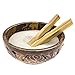 Alternative Imagination Soapstone Smudge Bowl Kit with 1 California White Sage Smudge Stick, 2 Palo Santo Smudge Sticks, and 1/2 lb of White Sand (Deluxe)