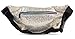 Festival Rave Holographic Gold Gravel Fanny Pack for Women Girls Concert Waist Belt Bum Bags (Gold Gravel)