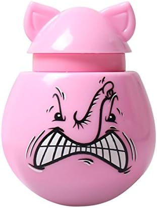 DoyenWorldDoyenCat Special Edition Artist Series Interactive Treat Dispenser Wobble Toy (AngryPinkElephant)