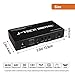 J-Tech Digital HDMI 1.4 Switch Switcher Box Selector 3 in 1 Out Audio Extractor w/Optical SPDIF & RCA L/R Audio Out & IR Control Supports ARC, MHL, 4K, Full 3D, 4kx2k, 1080P (Support Apple TV 4Gen)