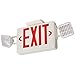 Lithonia Lighting ECR LED HO M6 LED Thermoplastic Casing Emergency Exit Sign With 2 LED Lamps, 227 Volts, 3 Watts, Red Letters