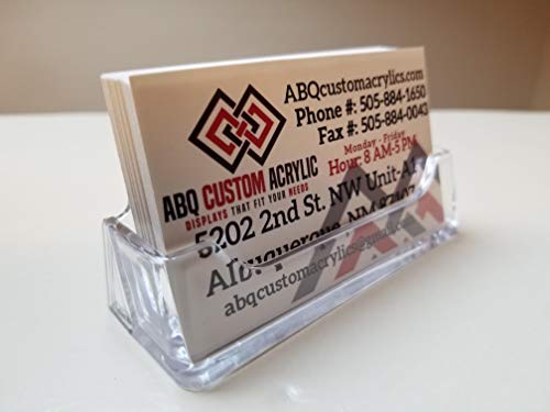 Clear Choice Deluxe Rotating Business Card Display | Great for Medical Offices, Law Firms, Banks, Real Estate Offices, Retail Stores, Schools and Much More | Counter-top Black (12 Pocket)
