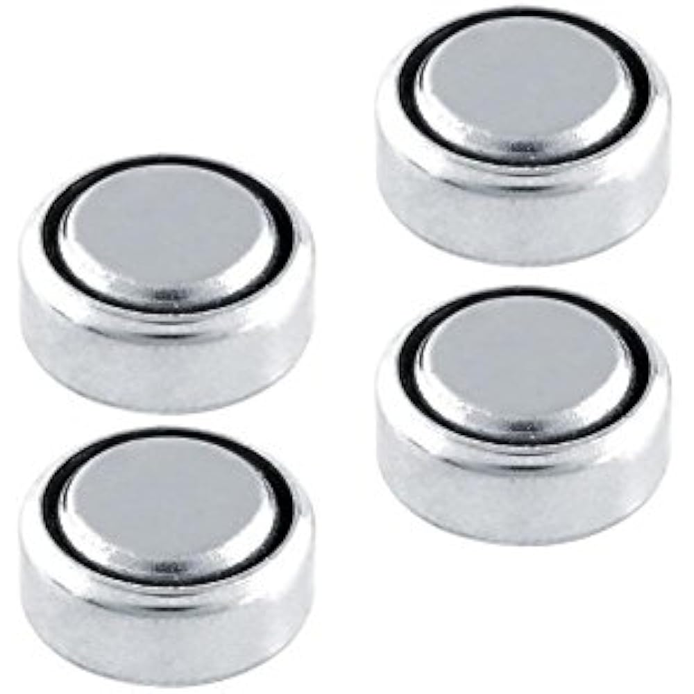 4PCS LR44 A76 Small Alkaline Battery Power Supply Button Cell 1.5V