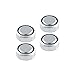 4PCS LR44 A76 Small Alkaline Battery Power Supply Button Battery Cell
