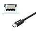 Nekteck USB Type C Cable, USB 3.1 USB-C to USB A Male 56k ohm Resistor 6.6ft Data Charging Cord Reversible Design for MacBook, LG G5/G6, Galaxy S9/ S9 Plus/ Note8/ Google Pixel 3 2/XL More, Black
