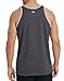 Champion Men's Classic Jersey Ringer Tank Top, Navy, XL