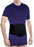 TOROS-GROUP Ergonomic Umbilical Navel Hernia Belt / Abdominal Support Brace - Medium, Waist/Belly 39½