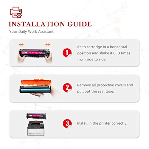Toner Kingdom Remanufactured Compatible Toner Cartridge for HP 305X for HP LaserJet Pro 400 Color MFP M475dn MFP M475dw M451dn M451nw M451dw Pro 300 Color MFP M375nw