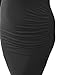 J.TOMSON Women's Casual 3/4 & Long Sleeve Bodycon Midi Dress