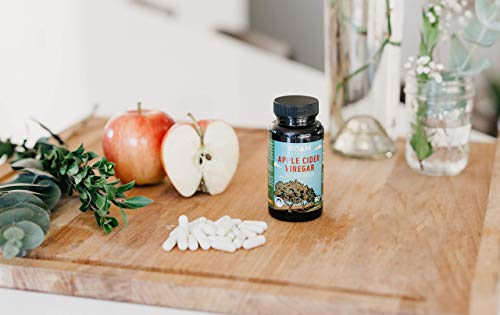 600mg Apple Cider Vinegar Pills - 60 Caps - Supports Weight Loss, All Natural Detox - High Potency - USA-Made, Non-GMO Dietary Supplement - Digestive Enzyme & Blood Circulation -by Roam Nutrition - Thumbnail 3