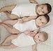 Feathers Baby Girls Solid White 100% cotton super soft Camisole 2-Pack