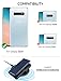 KILINO Galaxy S10+ Plus Wallet Case [Shock-Absorbent Bumper] [Card Slots] [Kickstand] [RFID Blocking] Leather Flip Case Compatible with Samsung Galaxy S10Plus - Blue