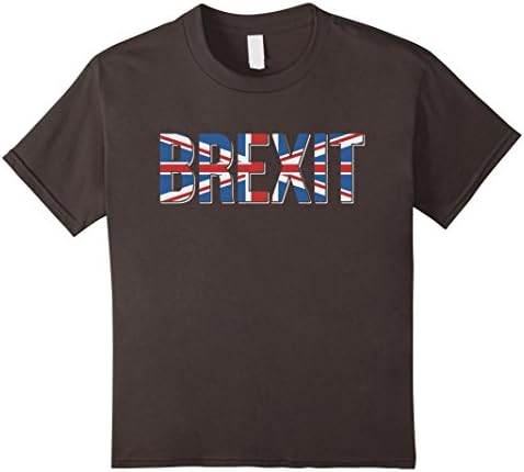 Kids Brexit T-Shirt Eurosceptic Anti European Union Vote Brexit 6 Asphalt